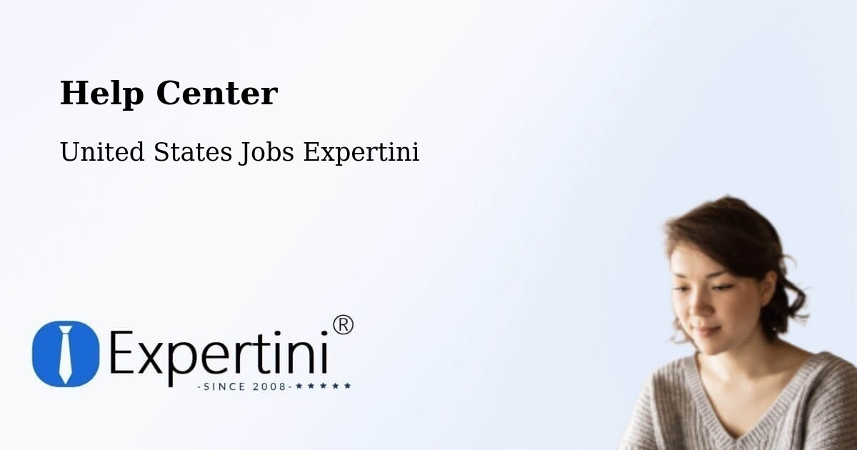 Help Center – Parsippany - United States Jobs Expertini
